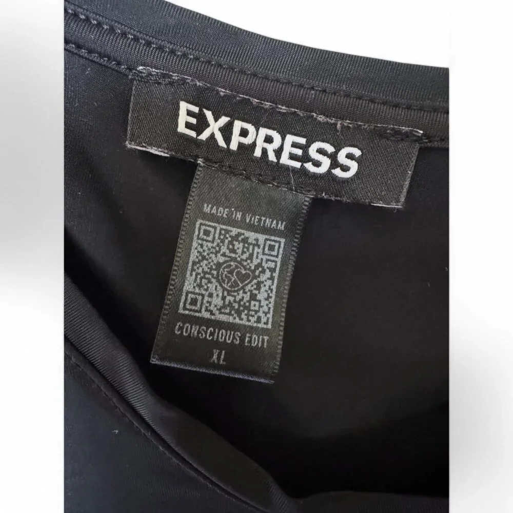 Express Relaxed Scoop Neck Tailored Tank – XL - Picture 5 of 5